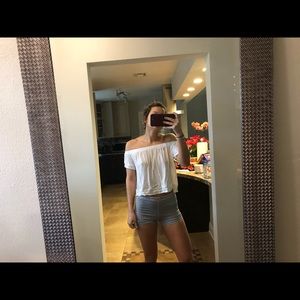 Off the shoulder top!